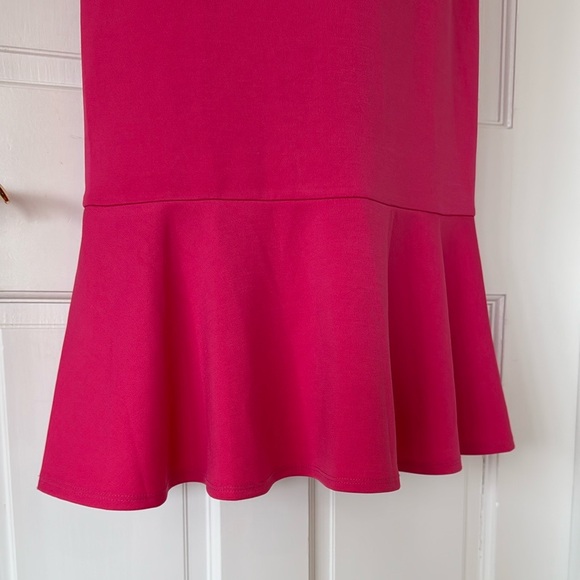 Lulus Pink Trumpet Hem Midi Dress Creme de la Creme Size S - Picture 7 of 9